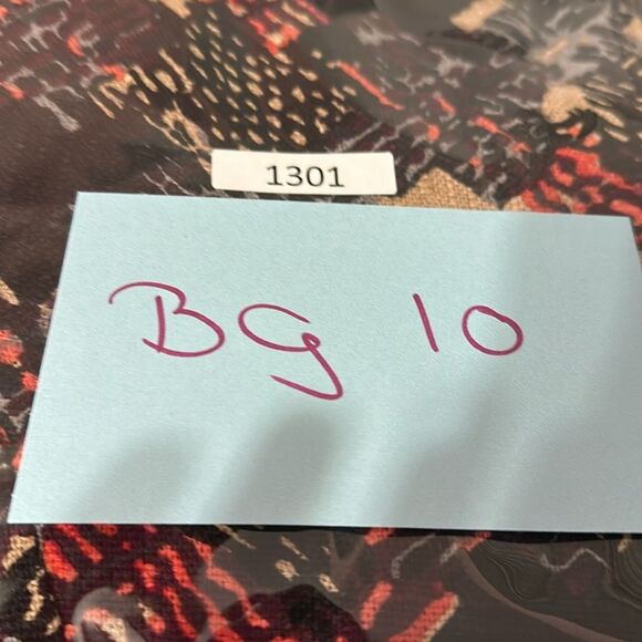 Trina Turk Crop Blazer Jacket Black Red Sz 10 - Picture 14 of 14